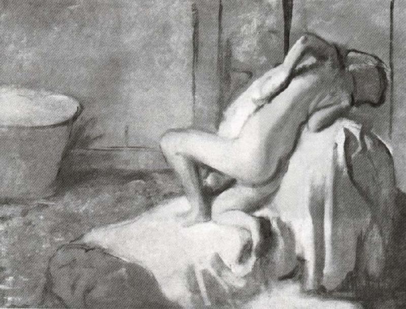 Edgar Degas After the bath Sweden oil painting art